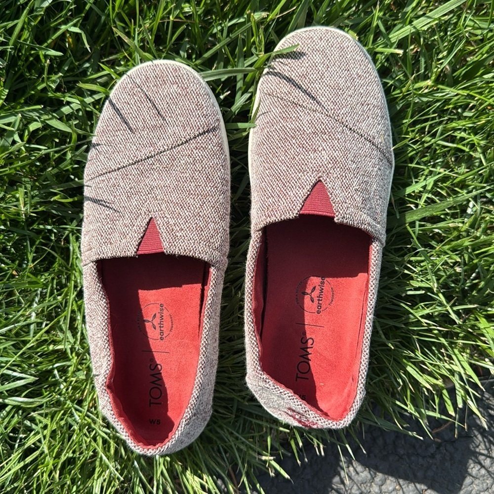 Toms Red Shoes